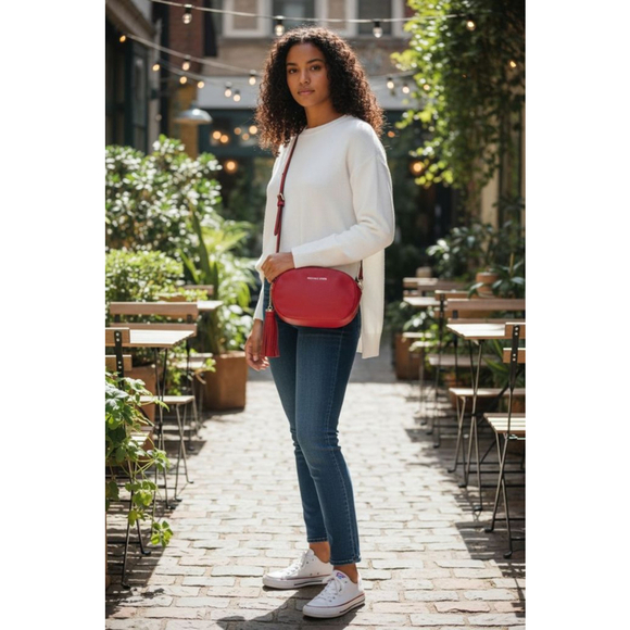 Michael Kors Handbags - Michael Kors Crossbody Bag Small Red